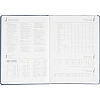 Ежедневник недатированный А4 210 х 300 мм Velvet синий 272 стр. 3-116/01