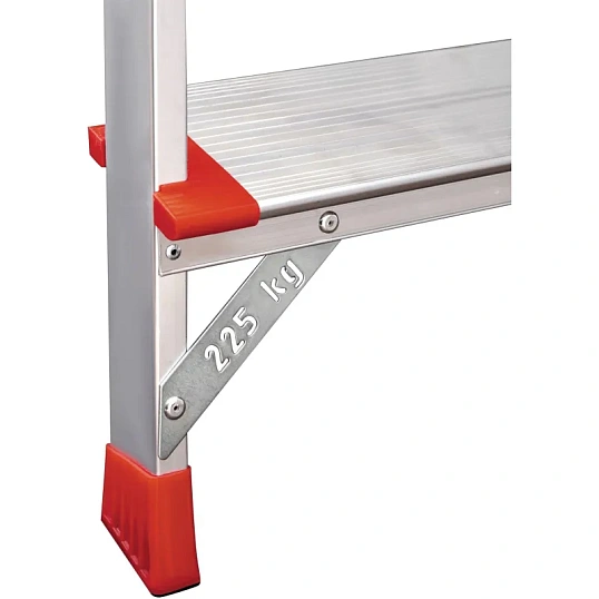 Стремянка ал. Новая Высота NV 3118, 1х5 ступ. 130 мм, органайзер 3118105