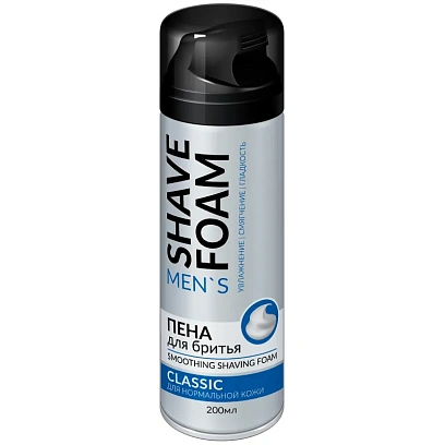 Пена для бритья Shave Foam Classic для нормальной кожи 200 мл
