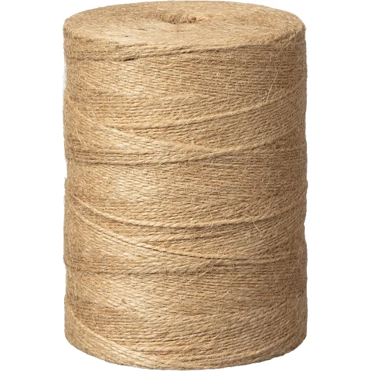 Шпагат джутовый 1,2 ктекс, 1 кг/боб., 800 метров