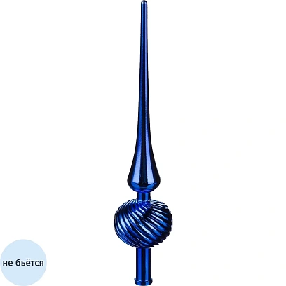Верхушка Наконечник Классика полосы 25 см синий  6537061