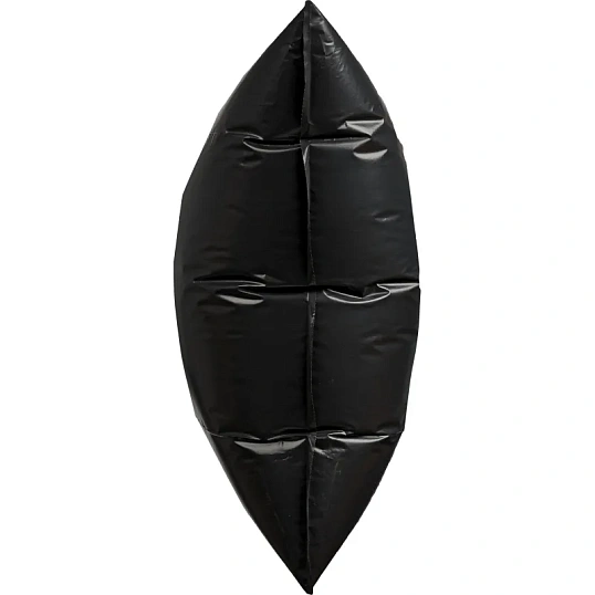 Мешки для мусора ПВД 260л 110мкм 10шт/рул черные 90x140см