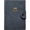 Бизнес-тетрадь Infolio 14x20см 96л клет,спираль Исследовать,гол I1778/blue