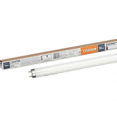 Лампа люминесцентная Osram  L 36W/765 G13 6400К хол.дневн. 25шт/уп