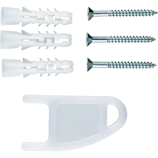 Дозатор для жидкого мыла Luscan Professional 500мл, бело-серый пластик