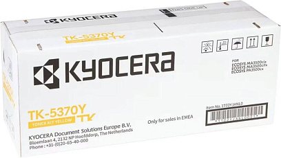 Тонер-картридж (1T02YJANL0) Kyocera TK-5370Y желтый для Ecosys PA3500cx
