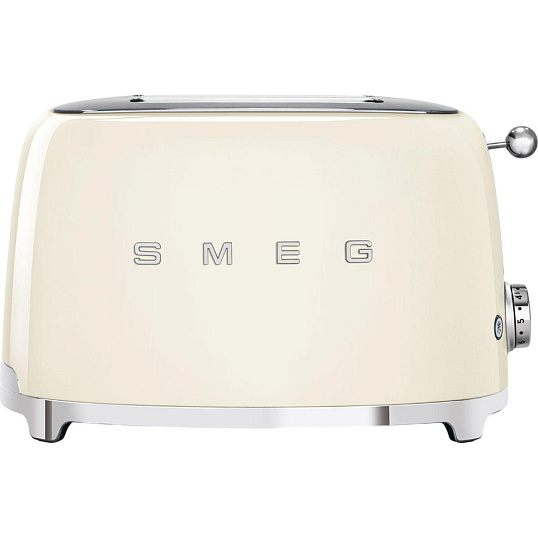 Тостер SMEG TSF01CREU,2 ломтика, кремовый