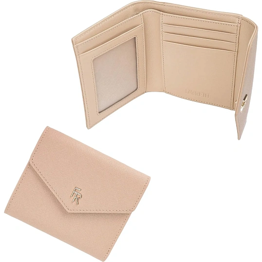 Кошелек складной жен. нат. кожа, FABRETTI, Q250016S-13