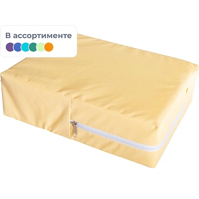 Подушка процедурная 29х21х9см поролон, ассорти, 50063