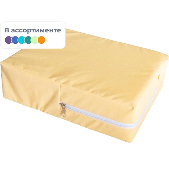 Подушка процедурная 29х21х9см поролон, ассорти, 50063