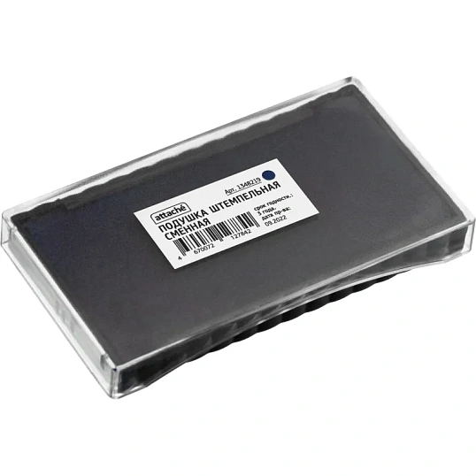 Подушка штемпельная сменная Attache синяя для артикула 1348208