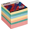Блок для записей Attache Economy запасной 8х8х8, 5 цветов 80 г