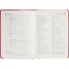 Ежедневник недатированный А5+ CLASSIC иск.кожа КРАСНЫЙ 3-689/04