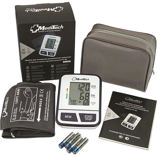 Тонометр MediTech МТ30 манжета 22-36см с поверкой