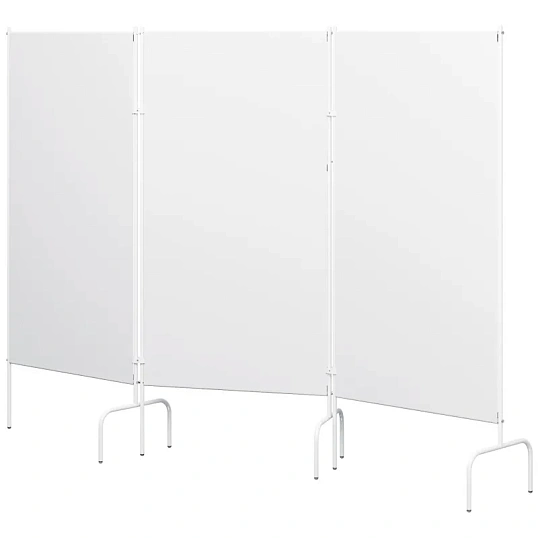 Ширма медицинская MEG_без колес, трехсекционная ШМ-МСК (код МСК-3302-01)