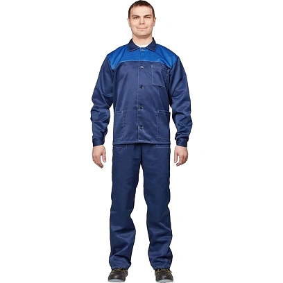 Костюм лет муж (куртка, пк) л16 син/вас 120-124/170-176