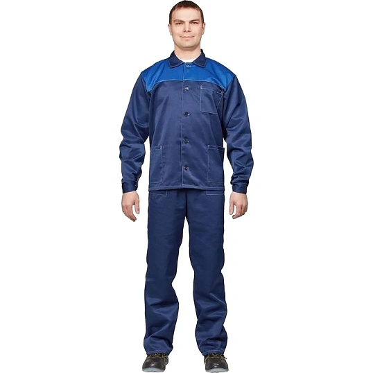 Костюм лет муж (куртка, пк) л16 син/вас 120-124/170-176