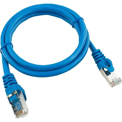 Патч-корд FTP Cablexpert кат.6, 1м, синий