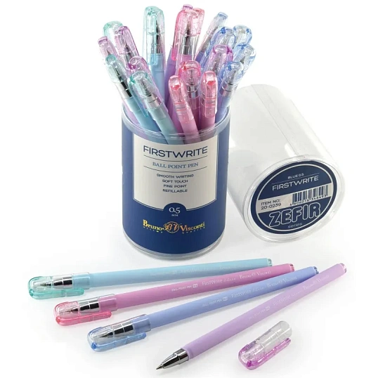 Ручка шариковая неавтомат. firstwrite. zefir   20-0239