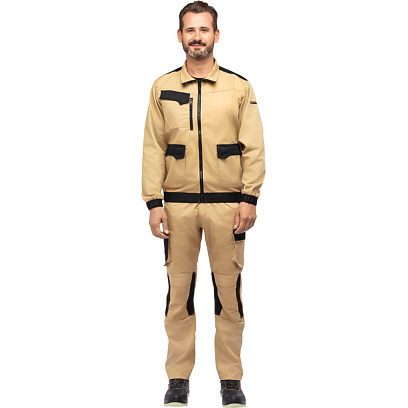 Куртка летняя муж MACH2 беж/черн р.L (арт. M2VE3BBGT)