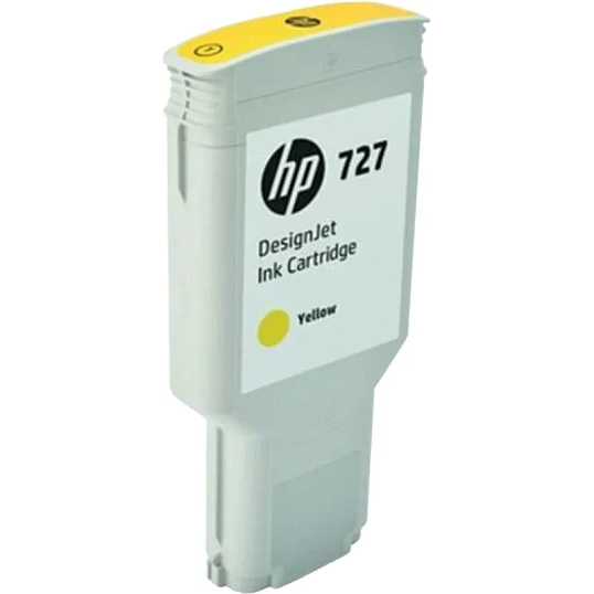 Картридж струйный HP 727 F9J78A жел. для DJ T1500/1530/920/930/2530