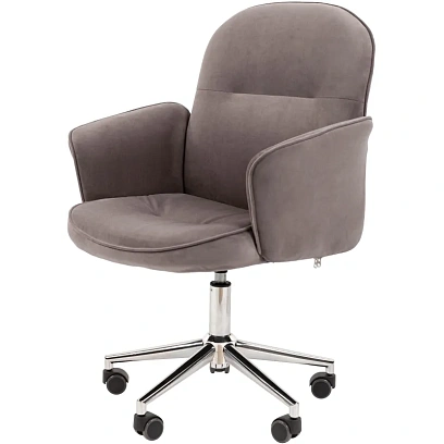 Кресло VT_Chairman Home 130 Россия ткань Т-55 серый