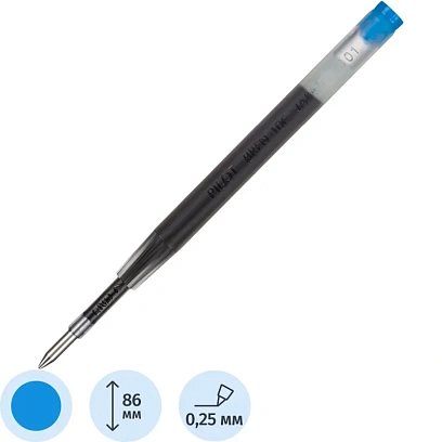 Стержень для роллера 86мм Pilot BRFN-10F, синий, 0.32 мм