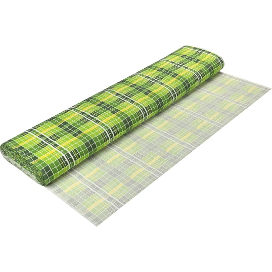 Полотно техническое вафельное набивное 1,5х55м, 155г/м2, 3447/2, Яркая клет