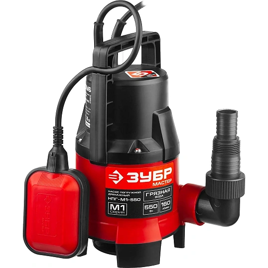 Насос дренажный Зубр НПГ-М1-550