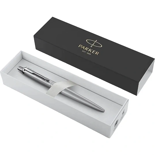 Ручка шариковая автоматическая Parker Jotter XL Grey 1мм син подар 2122756