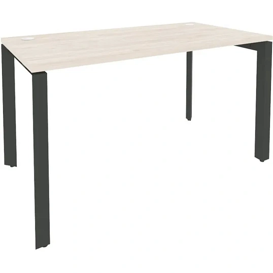 Стол ONIX-П П на металлокаркасе O.MP-SP-3.7 денвер светлый/антрацит Ш1380