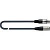 Кабель QUIK LOK MX775-5, микрофонный, 5м, XLR/F-XLR/M, черный (MX/775-5)