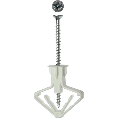 Дюбель  п/п, тип Бабочка, 10х50мм, 4шт, ЗУБР (4-301326)