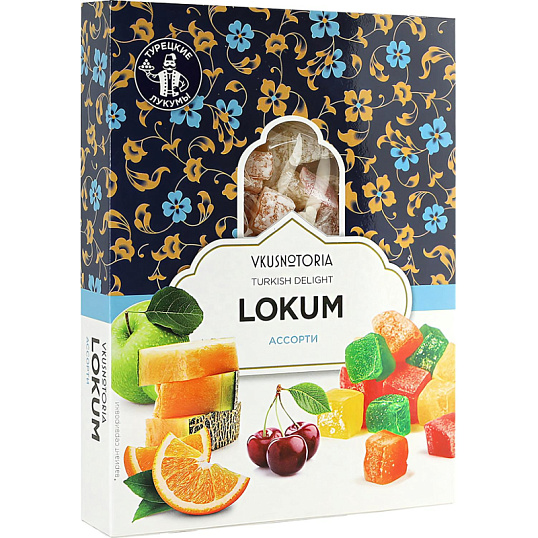 Рахат-лукум Куш-Лукум Vkusnotoria ассорти, 250г