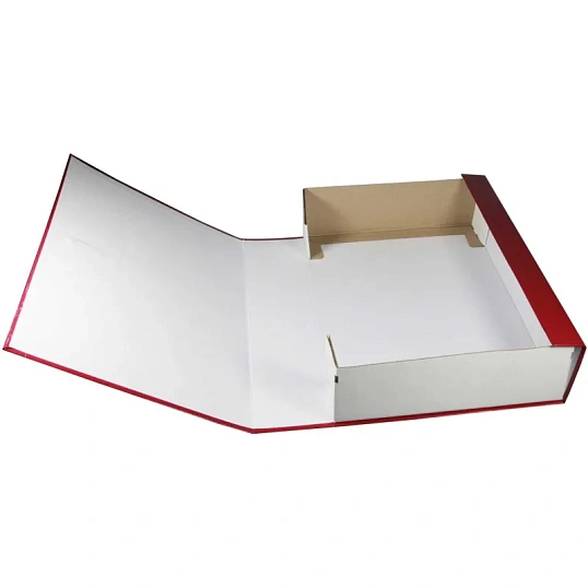 Папка архивная складная 120мм Attache Economy, бордо