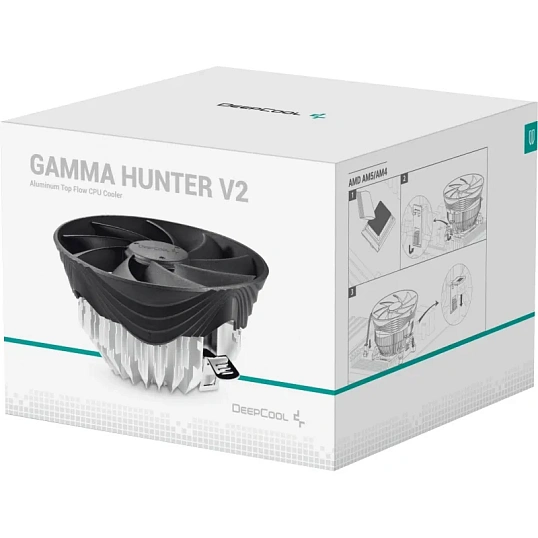Кулер Deepcool Gamma Hunter V2 Soc-AM5/AM4/1200/1700/1851чер