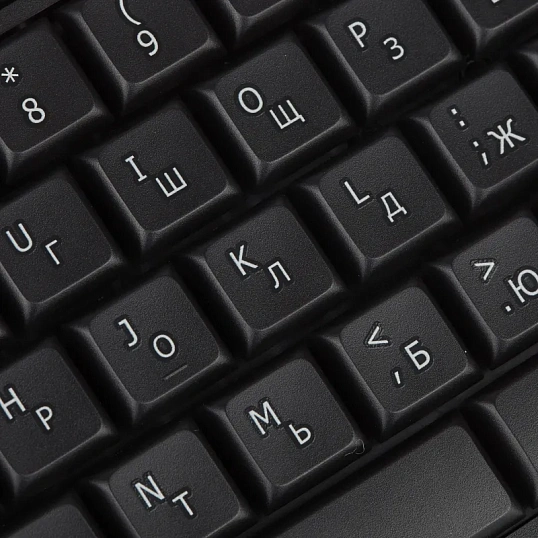 Набор клавиатура+мышь черный проводн.(104кн, 1000DPi) BT-JKMC-001/KM-108