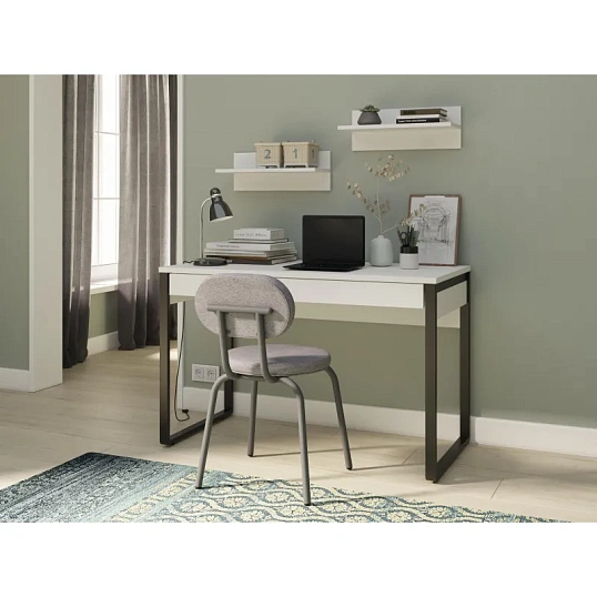 Стол компьютерный IN_Homeoffice НК 1200x600x769 Белый