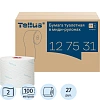 Бумага туалетная д/дисп Торк/Tellus в миди-рул Т6 2сл100м27рул127530/127531