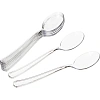 Ложка одноразовая чайная  130мм прозрачная ПС 50шт/уп