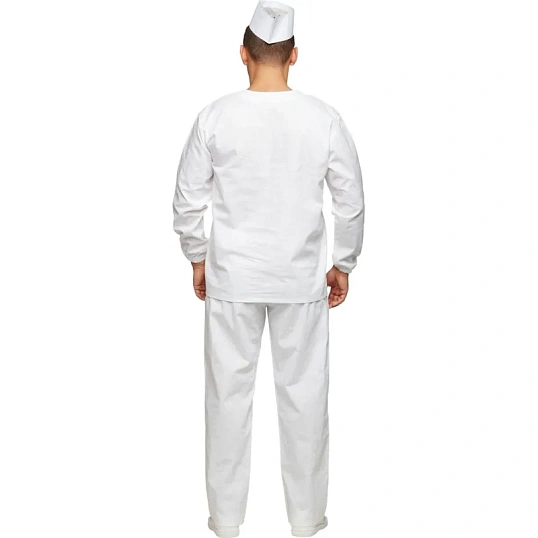 Костюм пекаря универсальный/у05-КБР дл.рук. (р.52-54) р.182-188