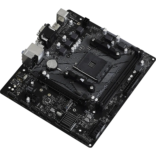 Материнская плата ASRock B550M-HDV, Socket AM4, AMD B550, 2xDDR4-3200, mATX