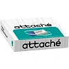 Ластик прямоугольный Attache 39x17x12,термопл.кауч,син/бел,д/ручки и каранд