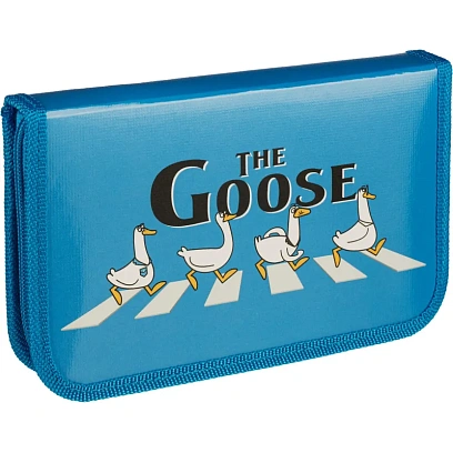 Пенал односекционный большой ПО-02, ГУСИ ПЕШЕХОДЫ 2025