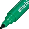 Маркер для флипчартов по бумаге Attache зеленый 2-3 мм круглый нак