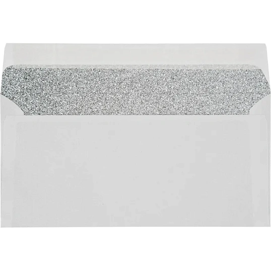 Конверт белый E65с трип 110х220 80г Attache Economy 80 гр 100шт/уп 10уп/кор