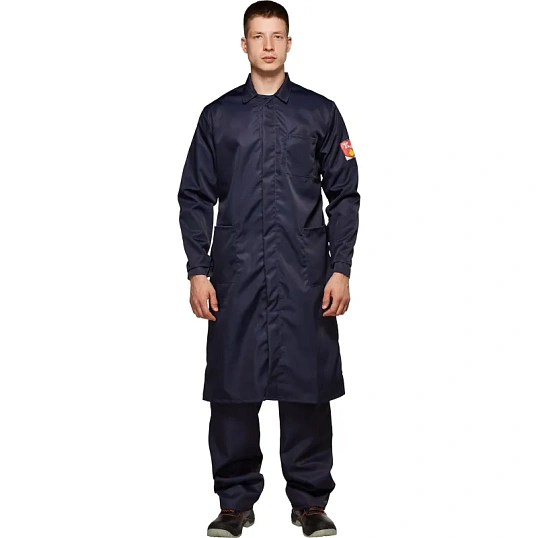 Халат защитный муж. КЩС (лавсан) (р.44-46) 170-176