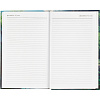 Ежедневник недатированный А5 Водопад 7БЦ, глянец, 128л