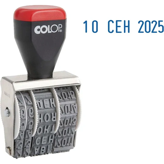 Датер ручной 5мм 05000 месяц букв.(аналог 1020) Colop