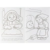 Раскраска книжка 8л А4ф скоба Любимые сказки Колобок 8Р4_31933